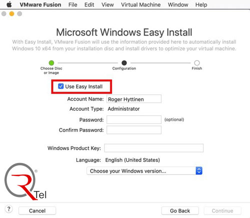 آموزش نصب ویندوز روی مک به روش مجازی سازی (VMWare Fusion)